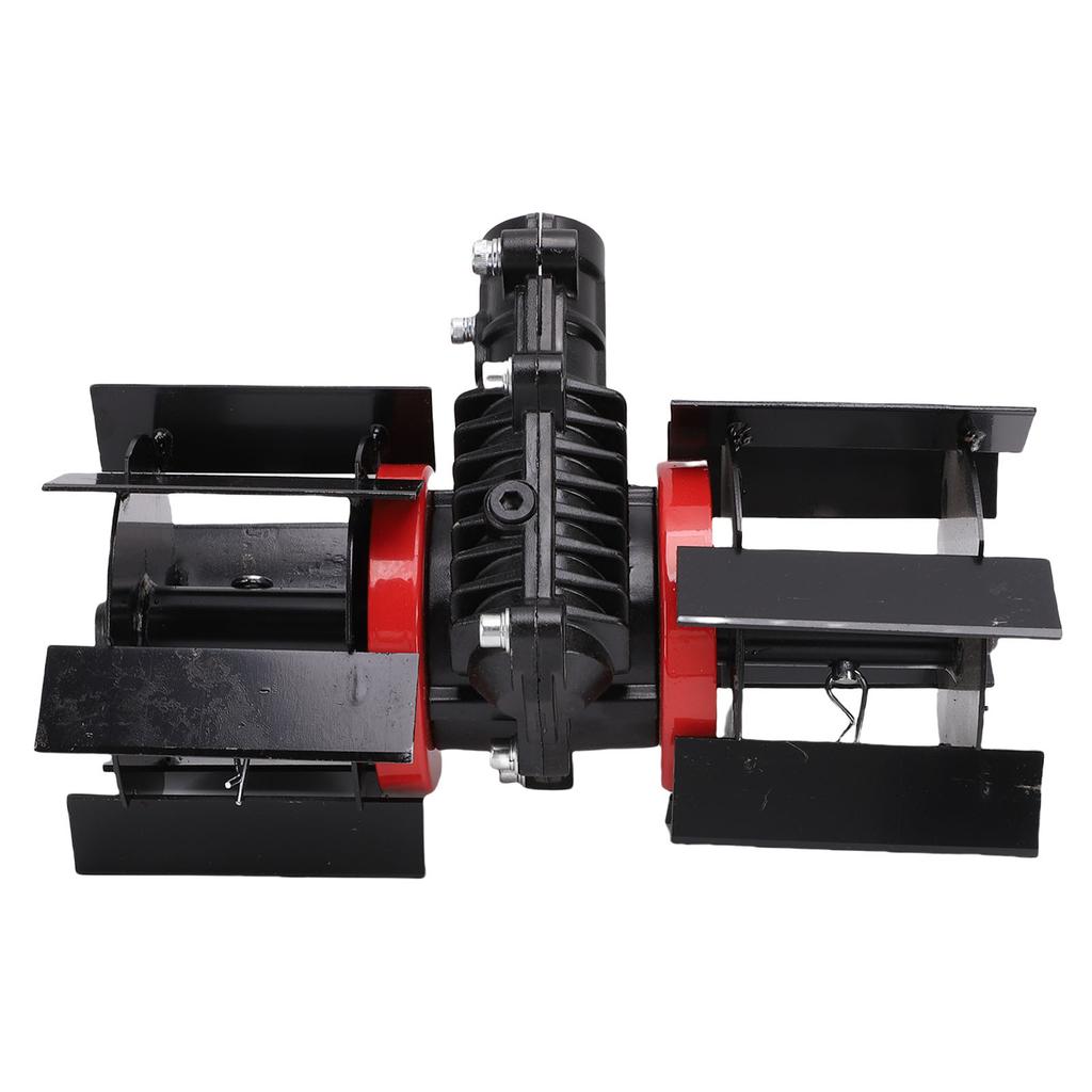 10CM  Ing Wheel Aluminum Iron 7 Teeth   Plowing Wheel for Loosening Soil Digging Trenches Removing  S