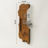 Chinese Style Solid Wood Door Sign for Hotels, B&Bs, Tea Houses, Restaurants, and Homes