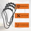 Shower Curtain Hooks Rings Metal Shower Curtain Hooks Rings For Bathroom Shower Rods Curtains Set Of 12 Black