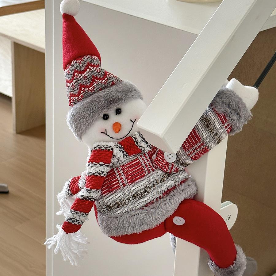Kreative Weihnachtsmann Vorhangschnalle - Weihnachtsdekoration und Neujahrszimmer-Requisiten