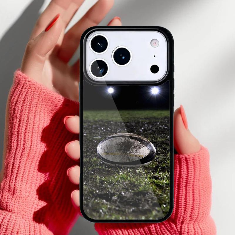 Keep Calm and Play Rugby Phone Case for iPhone 17 16 15 14 13 Pro Max Back Cover for 12 11 Pro Coque