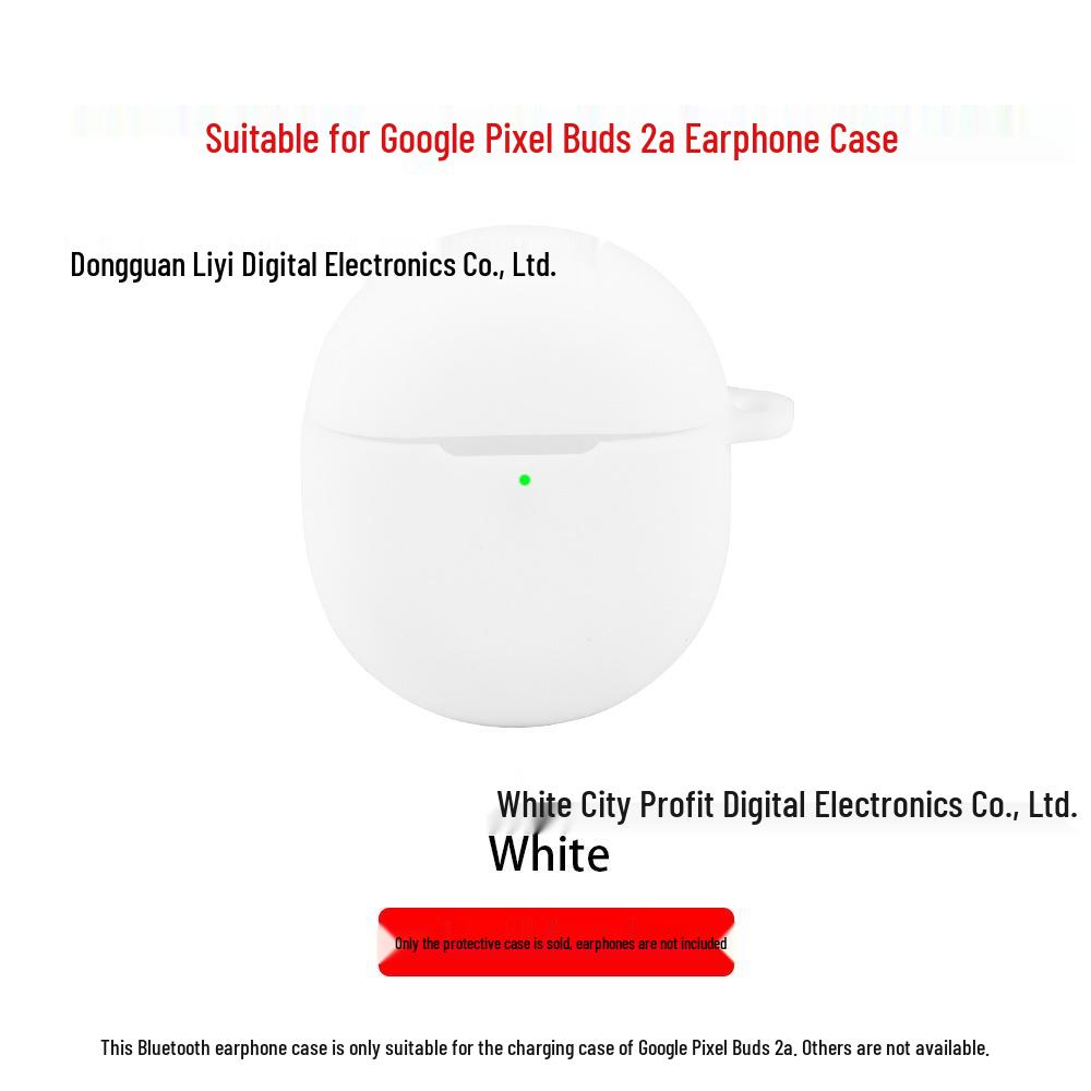 Google Pixel Buds 2 Protective Silicone Charging Case Storage Bag