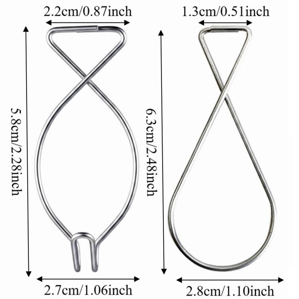 50Pcs/Set Heavy Duty Ceiling Hook Clips Rust Proof T-bar Drop Ceiling Clip Office Decor