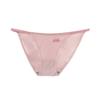 Thin Belt Cotton Crotch Law Waist Letter Lucky Women Panties Thongs Briefs Korean Underwear