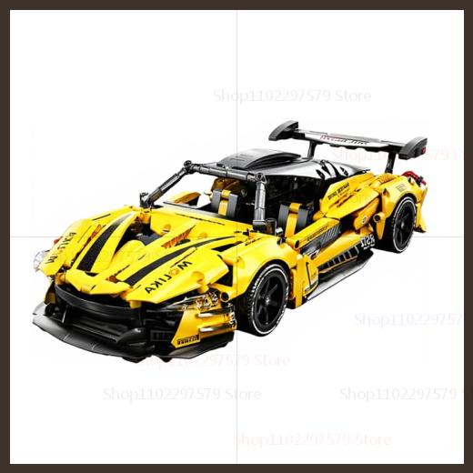 2025 New 1:14 Scale Racing Car 1200PCS RS12 Technical Series Model Sports Car Building Blocks Set Kit STEM Toy Kids Adults Gifts