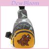 Fashionable Dinosaur Kids Waist Bag For Boys And Girls Mini Size Canvas Material Sweet Style
