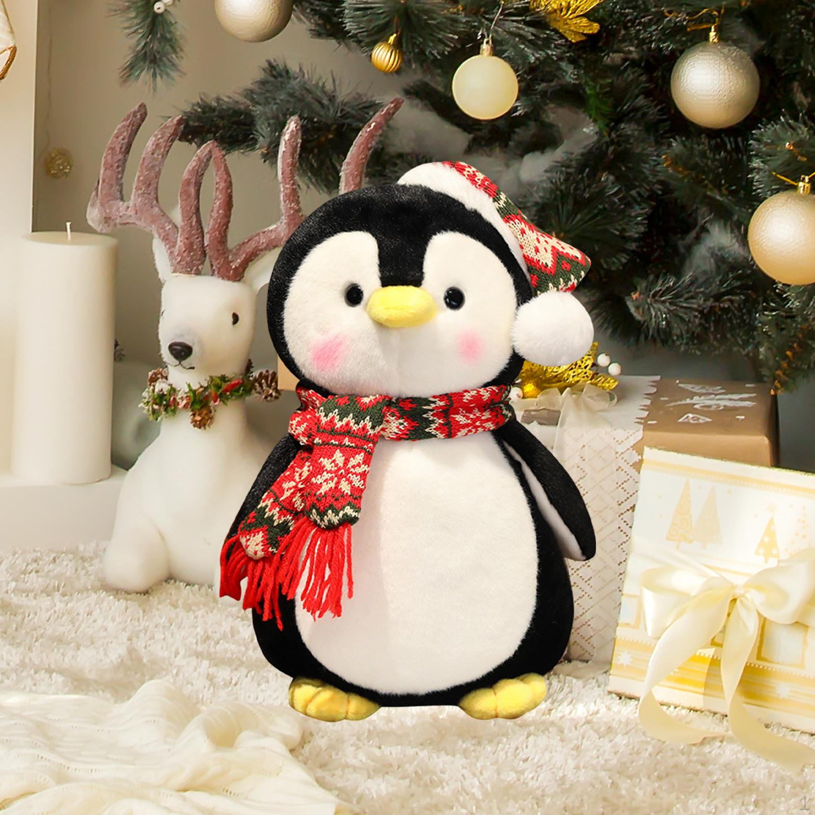

Пингвин плюшевая игрушка обнимашка для детского душа подарки праздничные рождественские украшения для дома S