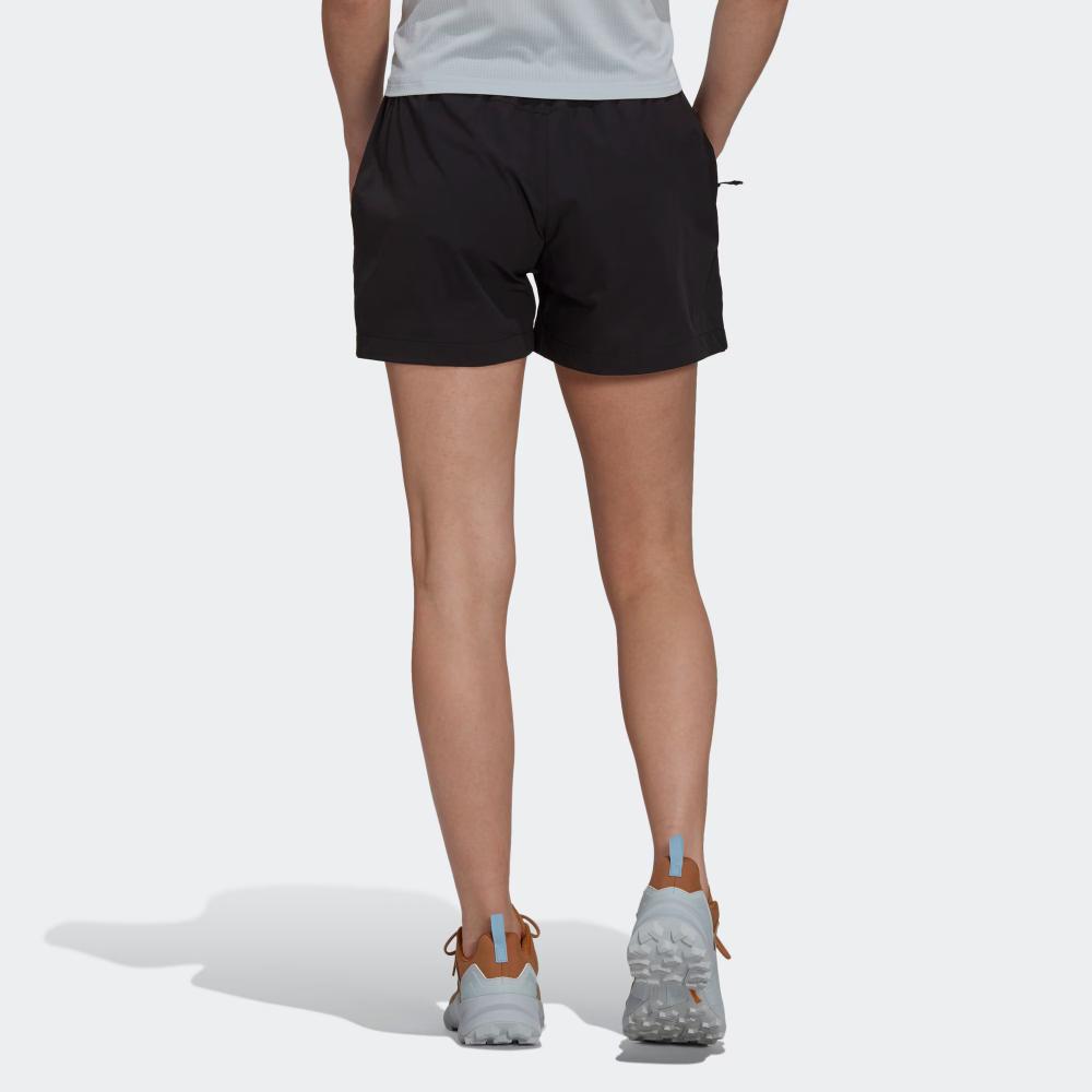 Adidas W Badge Shorts Comfortable Versatile Casual Shorts Women Shorts Black GN7534