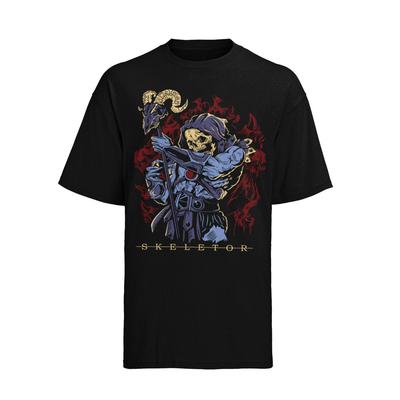 T-shirt da uomo He-Man Skeletor Principe Adam retrò Cotone