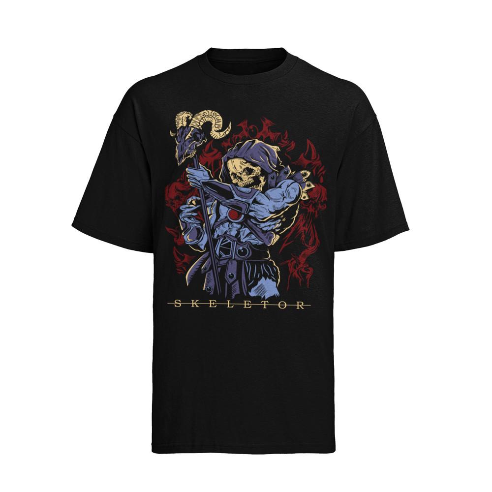 

Retro skeletor He Man Prince Adam Herren T-Shirt Baumwolle 2XL