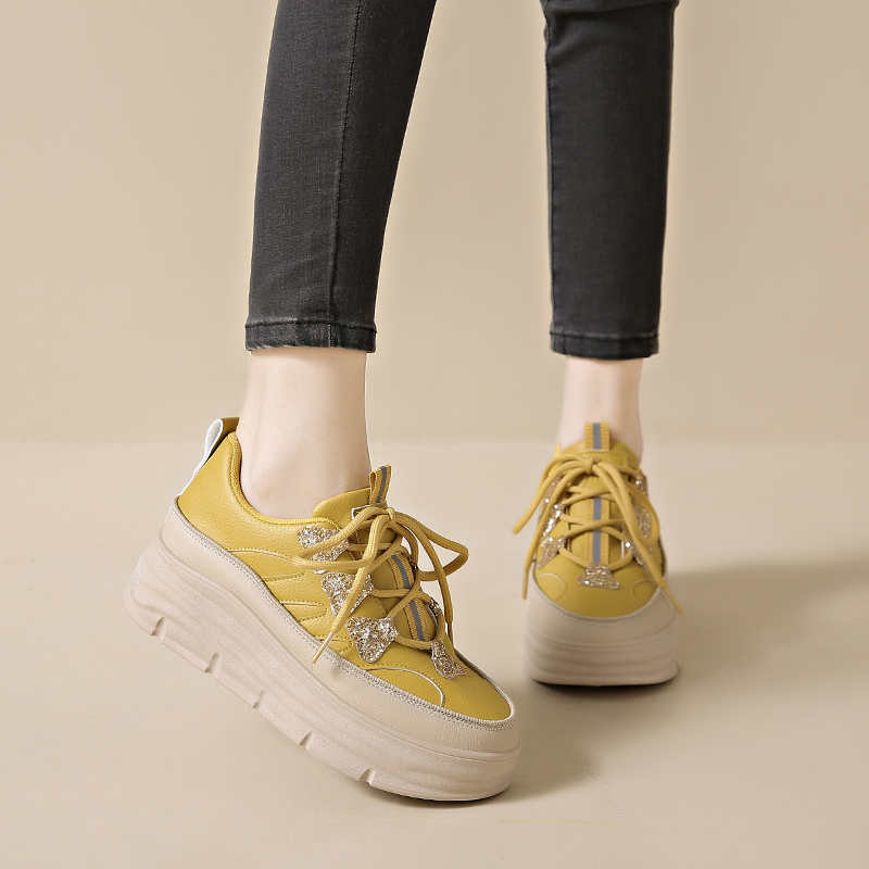 Fashion Thick Bottom Desert Color Large Size Loafers Casual Hawaiian Shoes Sneakers For Woman Sport Temis Luxus Everything Funky