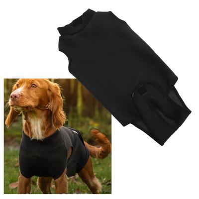 Hunde-Operations-Erholungskostüm Polyester Elastisch Wiederverwendbar Anti-Lecken Waschbar Schweißabsorption Haustier Nach der Operation Overall für Hunde