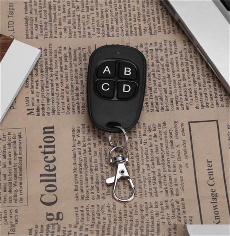 Aoke DC 12V Relay Remote Control Switch with Duck Egg Style Remote (Jog/Self-Lock)