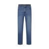 Seven Brand Men's Lyocell Blend Washed Denim Cropped Jeans