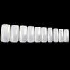 100Pcs French Full Cover Acrylic False Fake Nail Art Tips with Storage Box