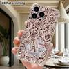 Phone Case: 2D Flat Design, Suitable for iPhone 18 17 16 15 14 13 Pro, Transparent Corner Protection Case, White-haired Fox Ears, Christmas and Hallow