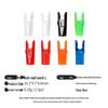 Multicolor Anti-Nail Plastic Arrow Nock with Inner Insert and Outer Wrap, Various Specifications Available.