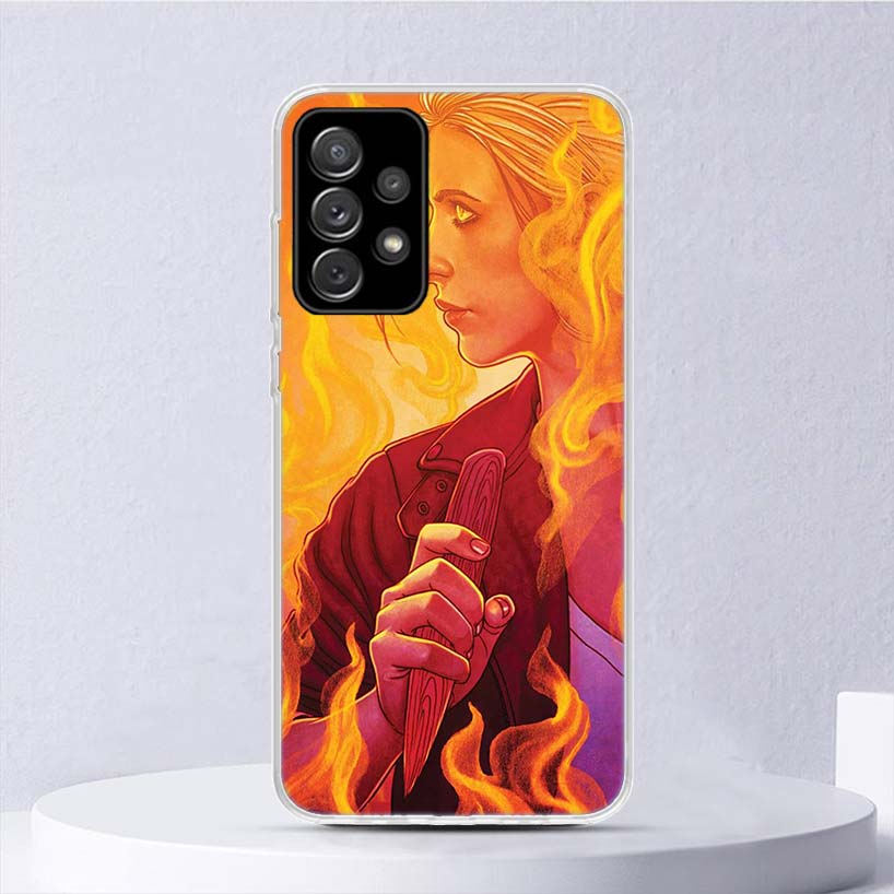 The Vampire Slayer Buffy Soft Case For Samsung Galaxy A16 A15 A14 A13 A56 A55 A54 A53 Phone Cover A26 A36 A25 A35 A24 A34 A23 A3