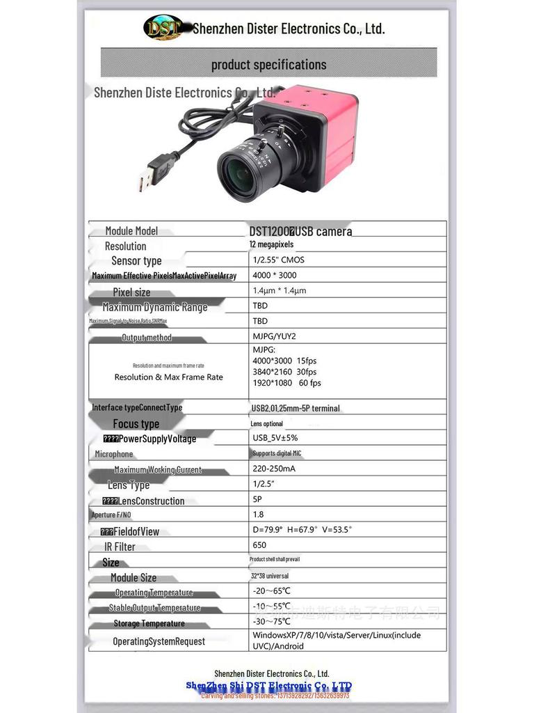 USB High-Definition Webcam for Streaming, Conferencing, and Teaching