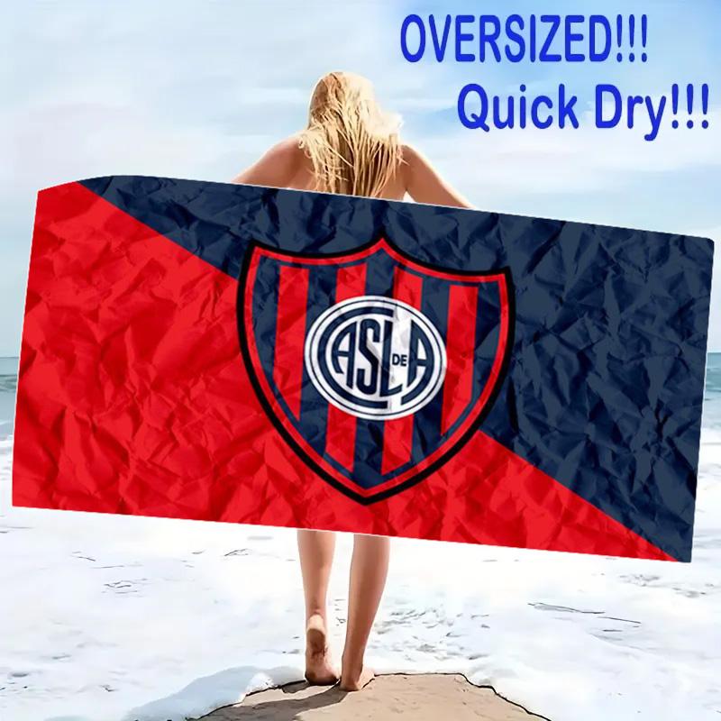 San Lorenzo Art Print Beach Towel, Large Soft Quick Dry Towel for Beach Camping Swimming