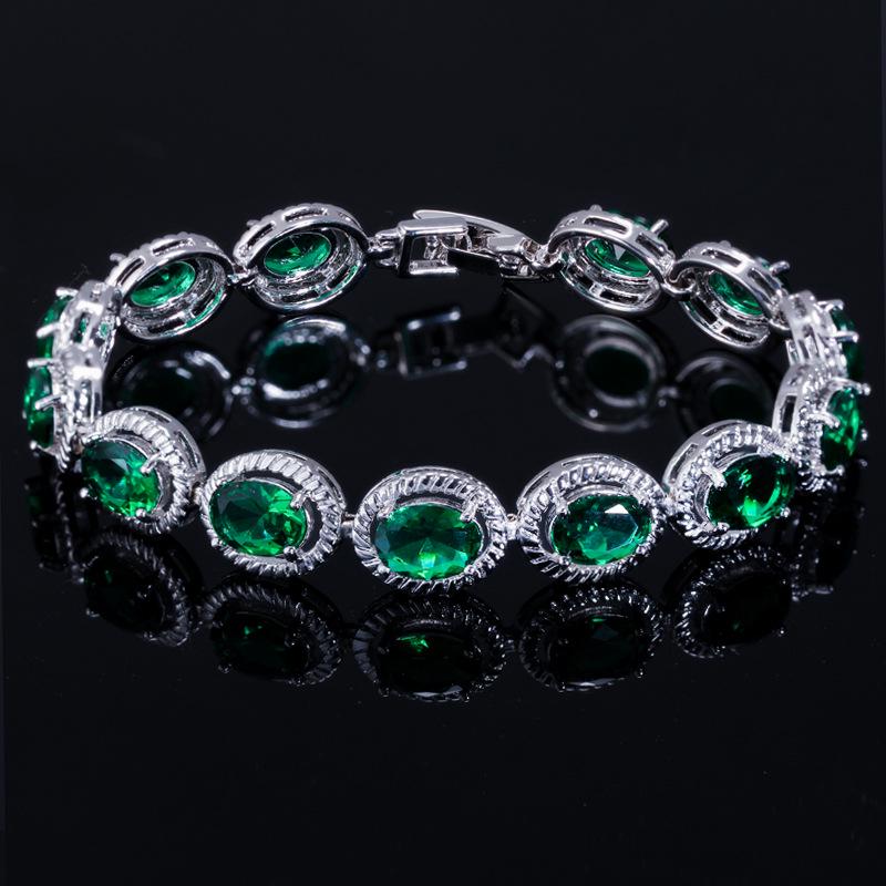 Micro-Set Accessories Aaa Zircon Bracelet, Classic Zircon Bracelet For Women