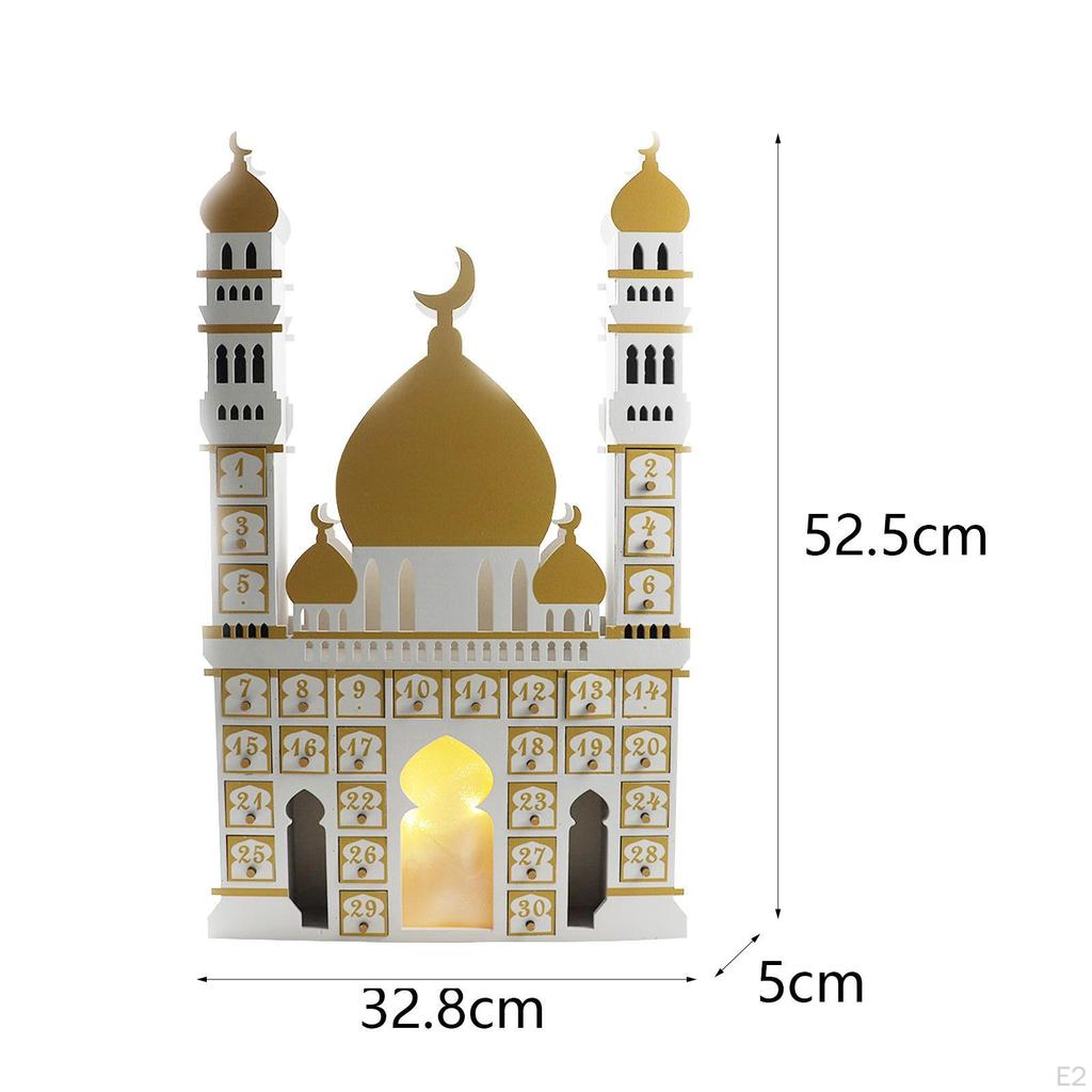 Festive Ramadan Calendar with LED Lights