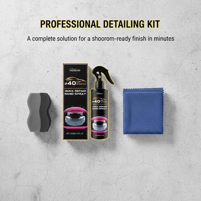 Car Scratch Remover Spray Fast Acting Paint Repair For Scratches Swirl Marks Scratch Removal Car Polishing