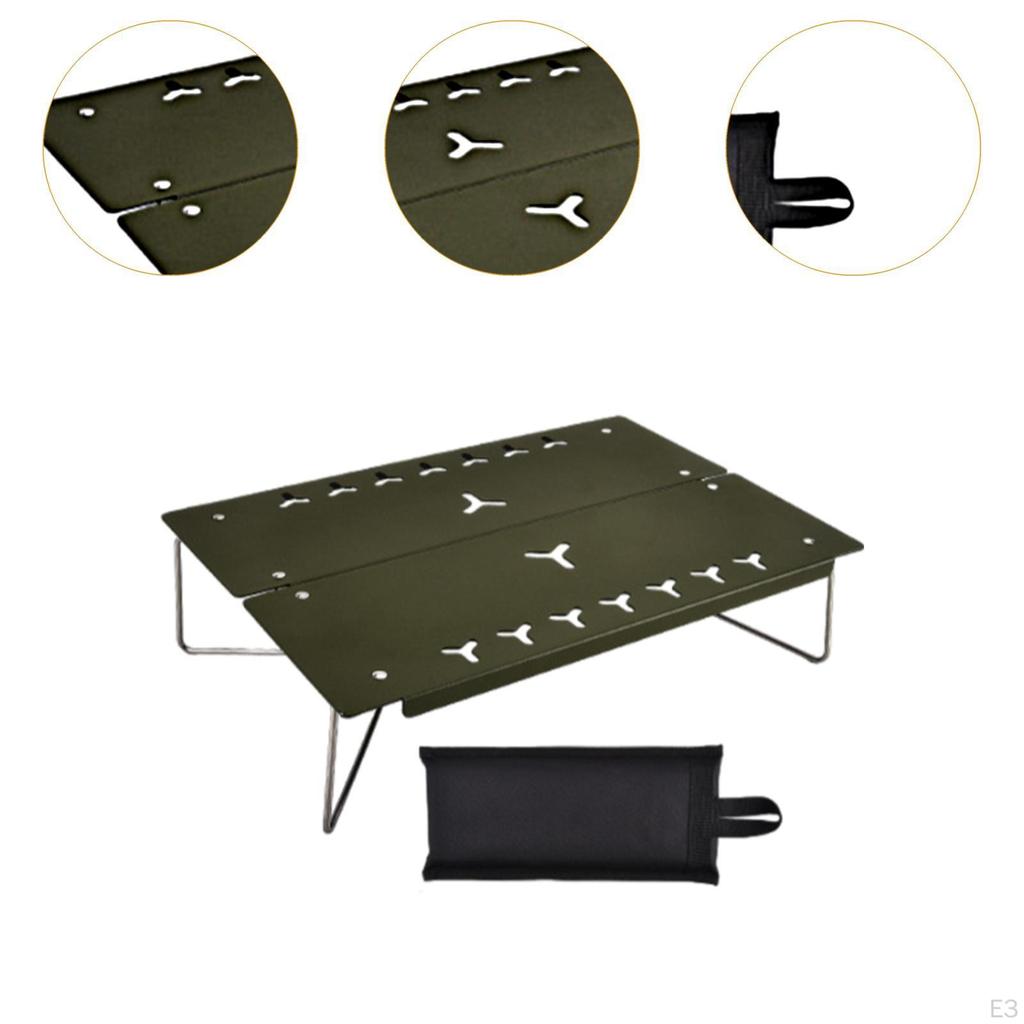 Camping Folding Table Beach Portable Desk Foldable for Yard Picnic Hiking