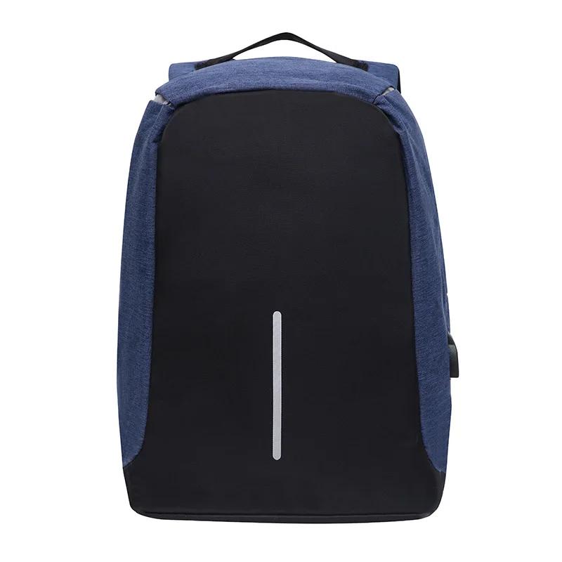 

Anti-theft Backpack Bag 15.6 Inch Laptop Men Mochila Male Waterproof Back Pack Backbag Large Capacity School Backpack Designer синій