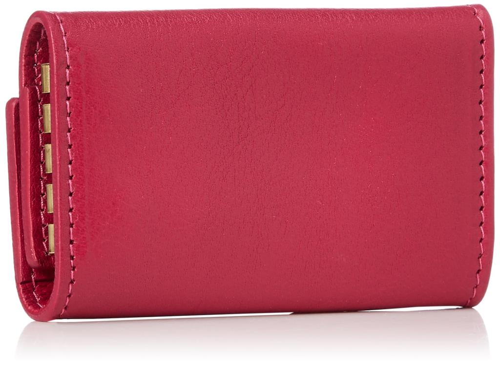 IL BISONTE 4-Key Case, SKH144 PV0001, Cherry Leather, for Men and Women [Parallel Import]
