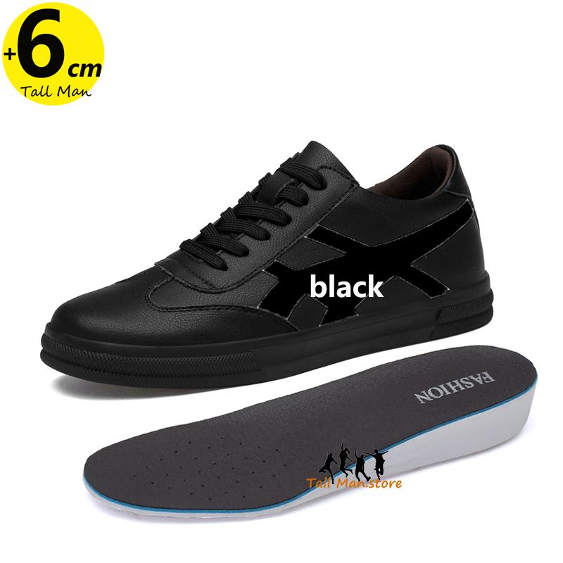 1002 Sneakers Men Elevator Height Increase Insole 6cm Man Leisure Fashion