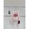 Autumn/Winter 2025 Wool Mohair Sweet Rose Knitwear