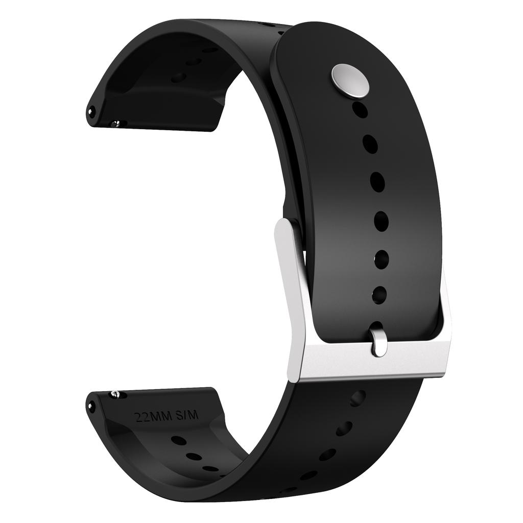 22MM SILICONE STRAP Compatible with Suunto 5 Peak MULTICOLOR translucent band for Suunto 9 Peak Watchband Bracelet accessories