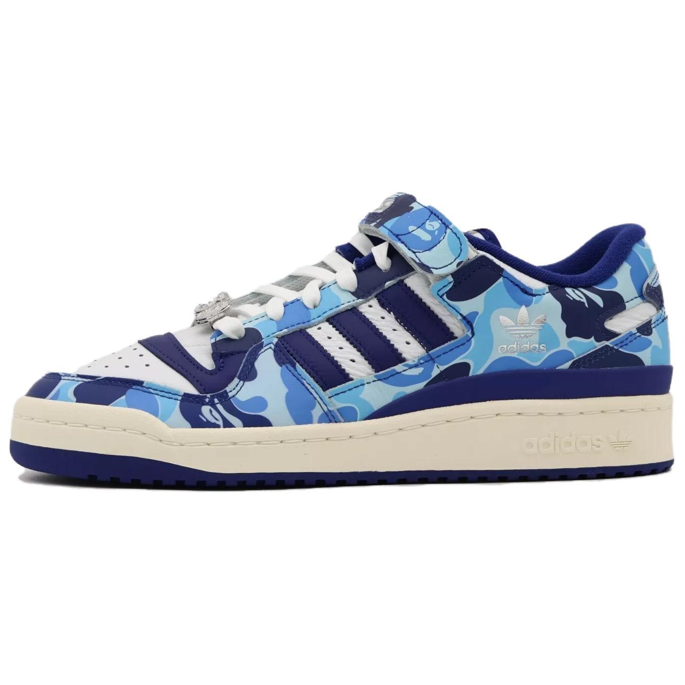 adidas x A Bathing Ape Forum Low 84  30th Anniversary - Blue  Men s ID4772 EU 36