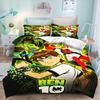 Ben10 Ultimate Alien Cartoon Duvet Cover Set Kids Bedding Set Anime Characters Quilt Cover Soft Bedroom Home Textile For Boys