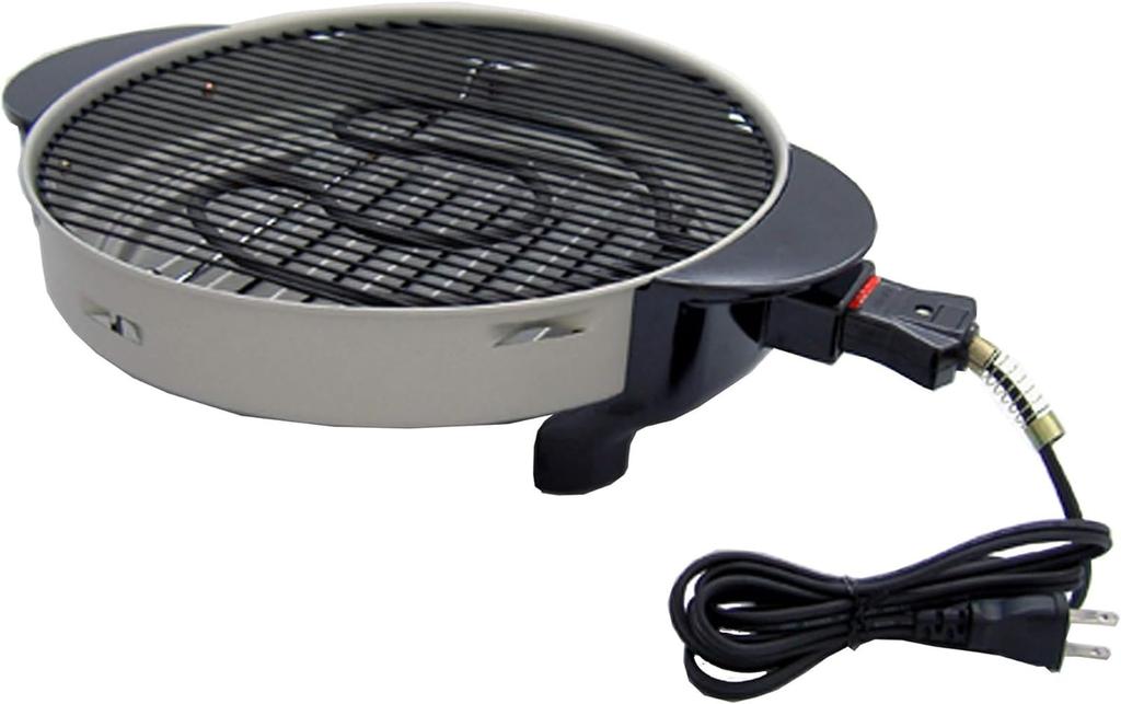 Sugiyama Metal Roaster, Far Infrared, 29cm Diameter, High Power 1200W, Made In Japan, KS-2743