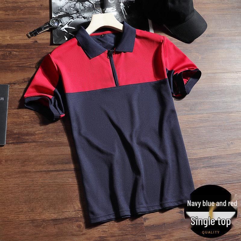 Quick-Drying Car Repair Uniform Short Sleeve Polo Shirt with Logo