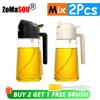 1-4Pc 2-in-1 Sprayer Pourer Oil Empty Bottle Plastic Oil Container Dispenser Vaporizer Kitchen Barbecue Camping Cooking Utensils 4