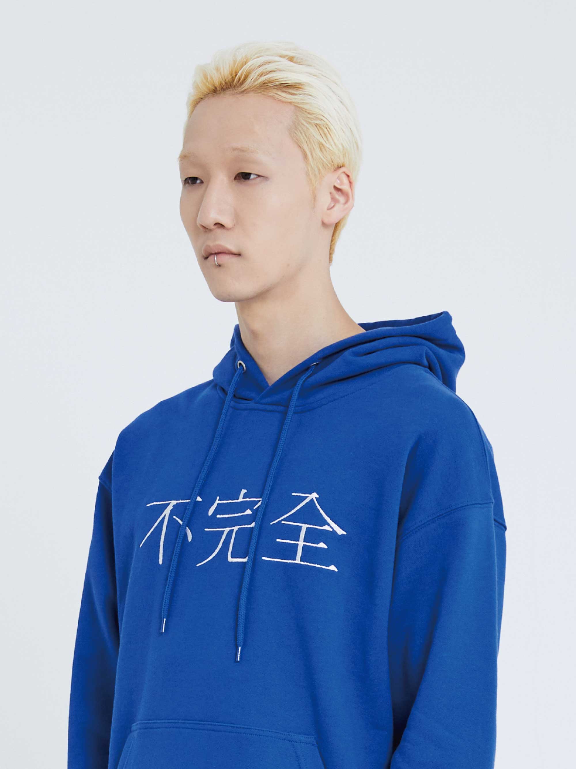 201 Breed Incompleteness Hoodie(Blue) L