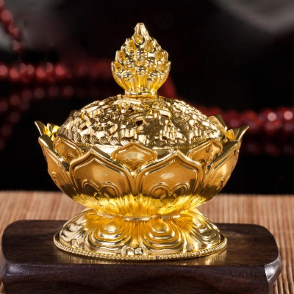 Incense Tools Lotus Flower Incense Burner Single Layer Incense Art Ornaments