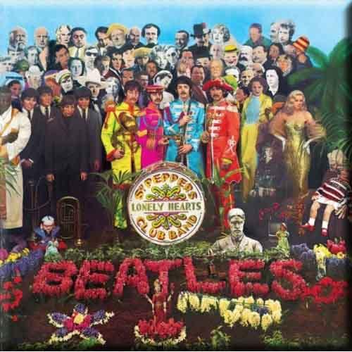 The Beatles Sgt Pepper Fridge Magnet
