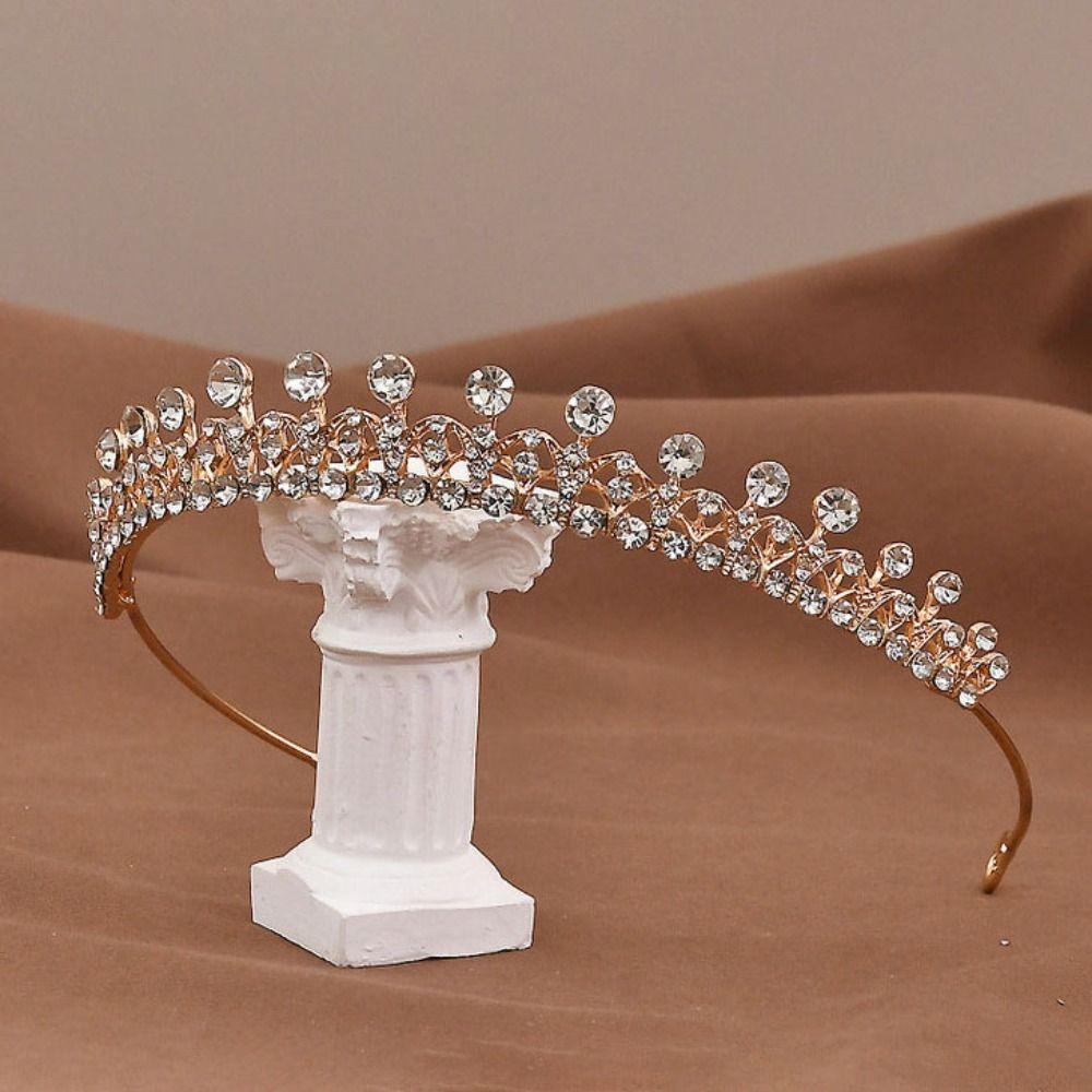 Hair Jewelry Crystal Bridal Crown Zircon Princess Tiara Diadem Wedding Hair Jewelry Girls