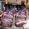 Phone Case: 2D Flat Samsung Galaxy A34 A35 M05 M06 S20 S22 S21 FE Plus 5G Protective Case, Colorful Nebula Planet, Christmas and Halloween Gift