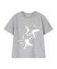 Eikyueikyuhauseukeulleob Twin Star T-Shirt [Melange Grey]
