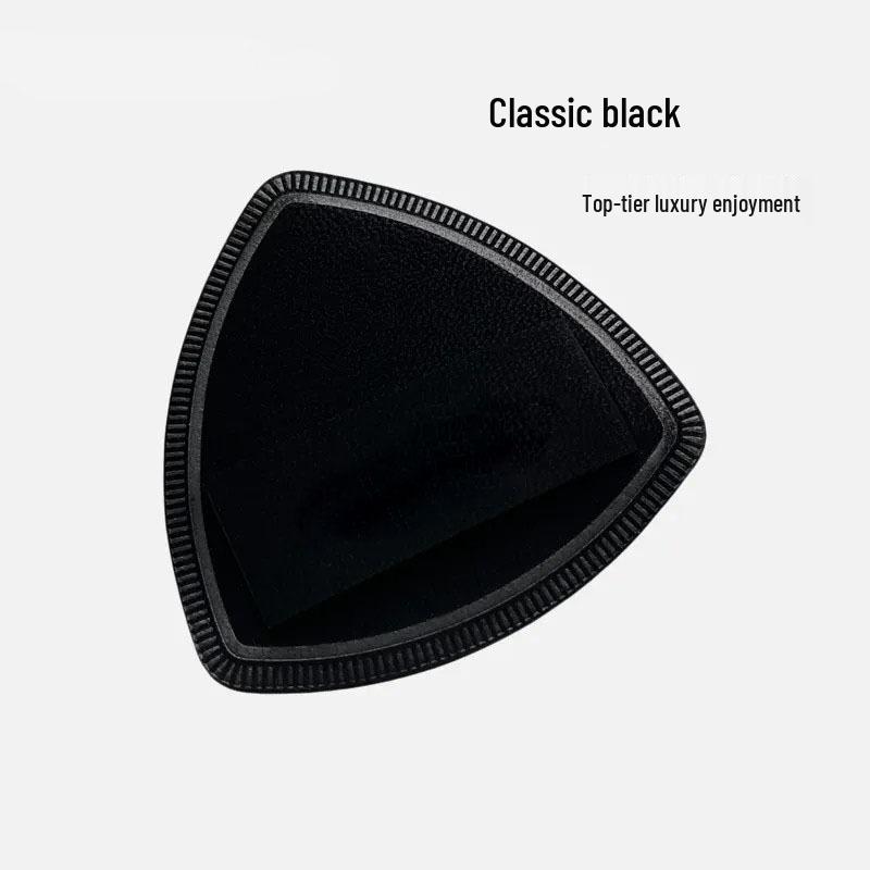 XL Rubycell Triangle Cushion Puff - Black Pineapple, For Wet/Dry Use, Non-Absorbent Marshmallow Texture.
