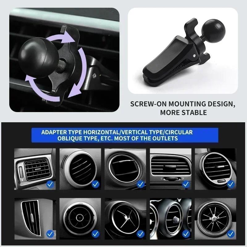 Car Vent GPS Holder Gravity Sensing Auto Grip Phone Holders For Mercedes Benz AMG GLC GLK GLE W204 W206 W221 W205 W213 W212 W253 QG1