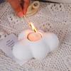 Large Cloud Candlestick Silicone Mold Cloud Tray Resin Making Mould DIY Concrete Storage Plate Candle Making Supplies Home Decor