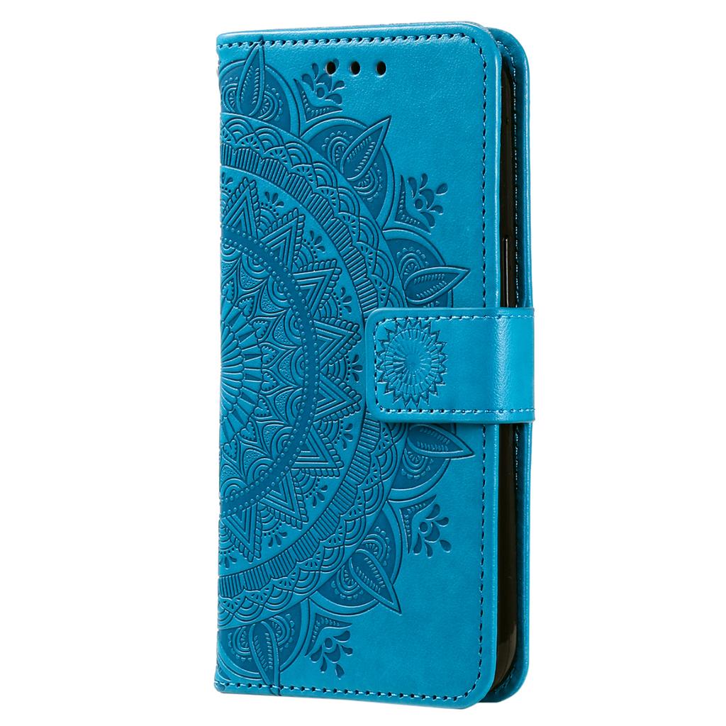 For Samsung Galaxy A05s 4G Case Leather Wallet Mandala Flower Imprint Phone Cover