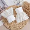 Mesh Lace Sleeves Decorative Fake Cuffs Nail Art Photography Props