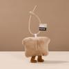1Pc Biscuit Plush Doll Pendant Cute Cartoon Bread Toast Personalized Keychain Student Bag Decoration Small Gift